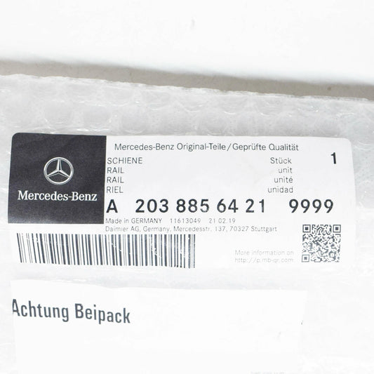 NEW MERCEDES-BENZ C W203 FRONT BUMPER RIGHT PTS RAIL A20388564219999