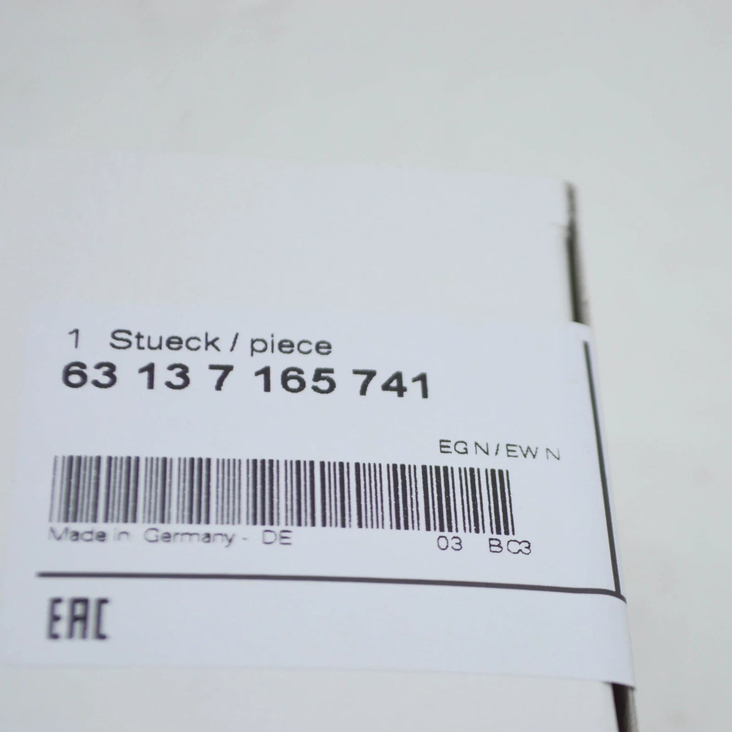 NEW BMW 5 E60 FRONT LEFT WING FENDER TURN INDICATOR 63137165741 7165741 ORIGINAL