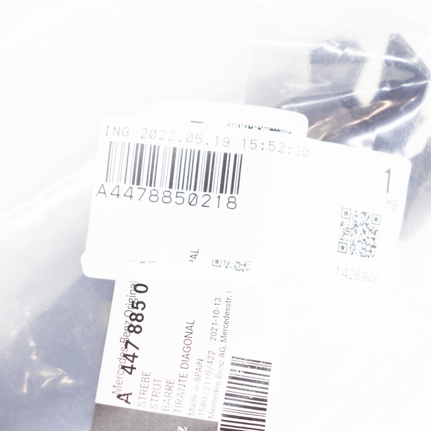 NEW MERCEDES-BENZ VITO W447 FRONT BUMPER RIGHT STRUT A4478850218 ORIGINAL