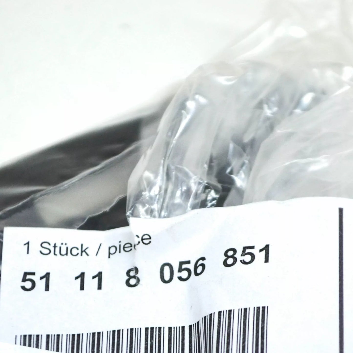 NEW BMW X5 F15 M FRONT BUMPER CENTER LOWER GRILLE LEFT TRIM 51118056851 ORIGINAL