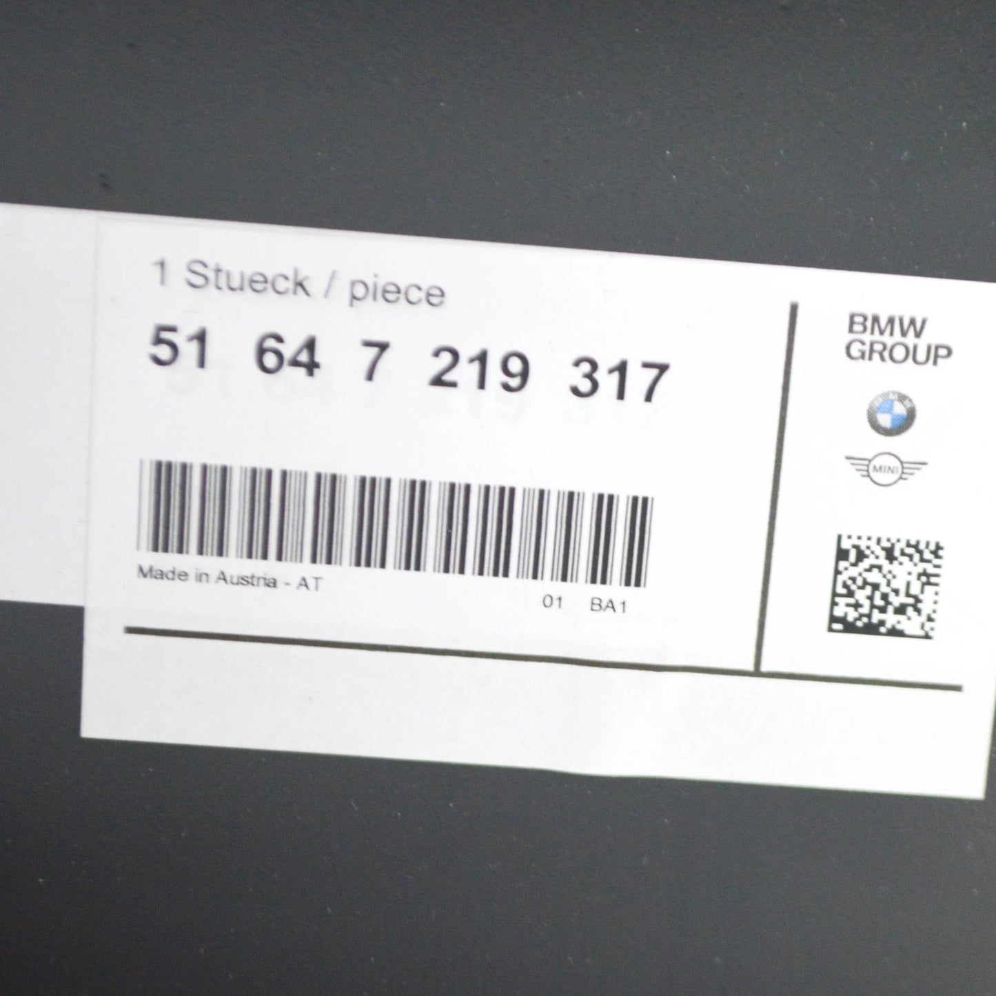 NEW BMW Z4 ROADSTER E89 ENGINE LEFT SUPPORT 51647219317 7219317 ORIGINAL