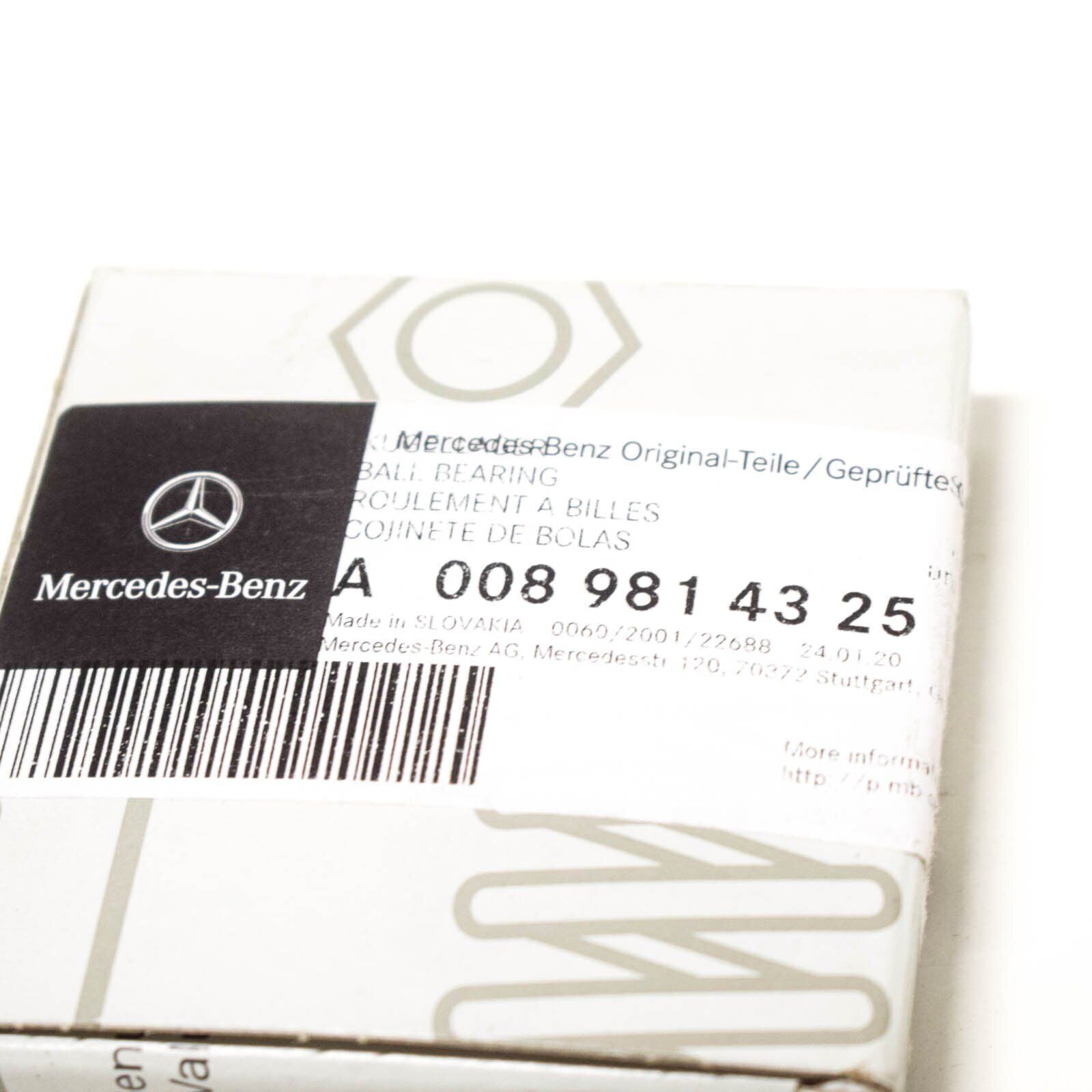 NEW MB E W211 PROPELLER SHAFT CENTER SUPPORT BEARING A0089814325 ORIGINAL