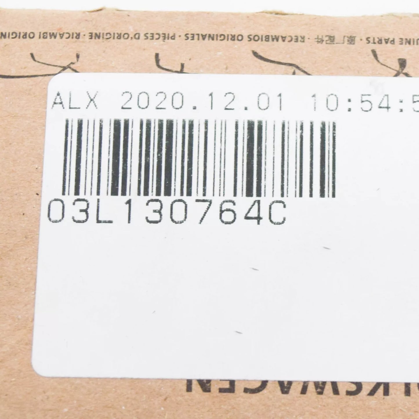 NEW VOLKSWAGEN PASSAT B7 FUEL RAIL PRESSURE SENSOR 03L130764C 1.6TDI ORIGINAL