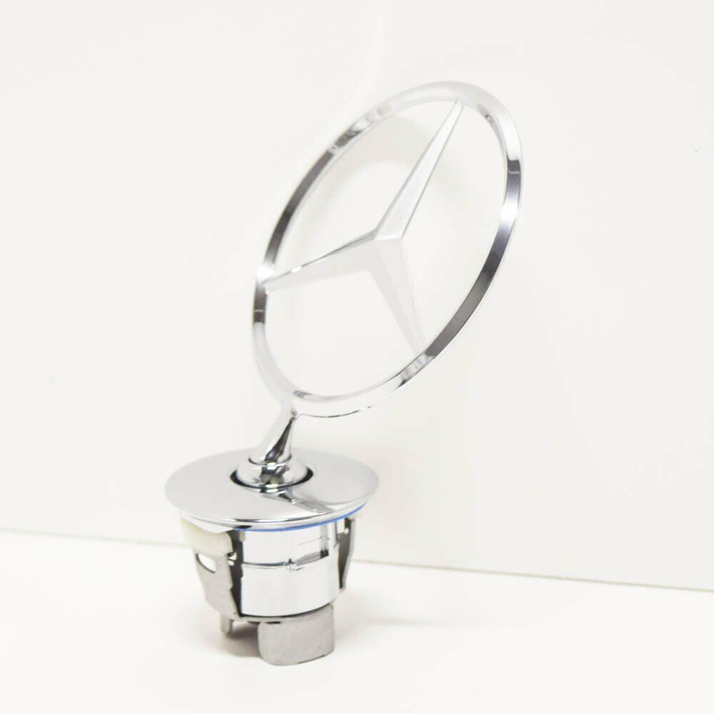 NEW MERCEDES-BENZ S W221 BONNET BADGE MERCEDES STAR A2218800086 ORIGINAL