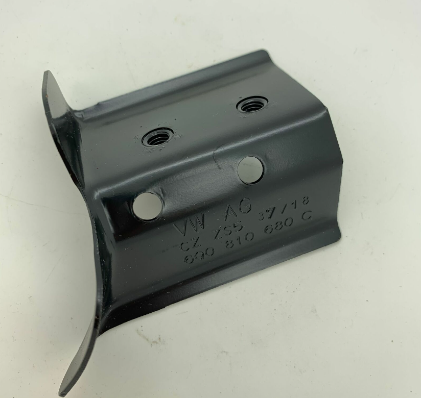 new vw fox 5z right bumper mount bracket 6q0810680c original