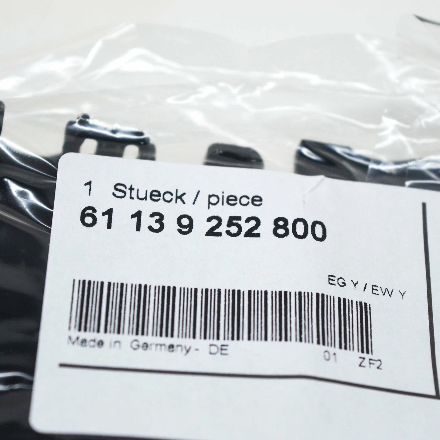 NEW BMW 1 F21 WIRING HARNESS PLUG-IN CONNECTION BRACKET 61139252800 ORIGINAL