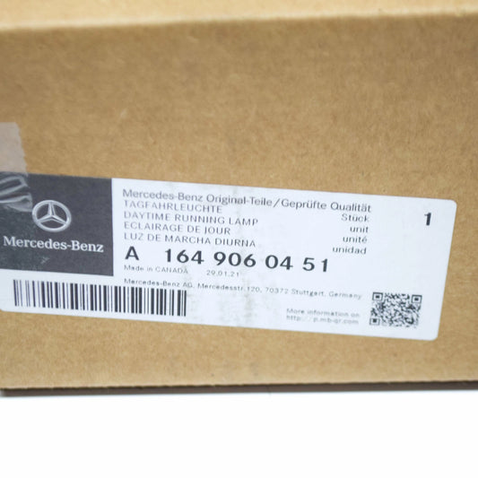 NEW MERCEDES-BENZ GL-CLASS X164 FRONT RIGHT DRL LIGHT A1649060451 ORIGINAL