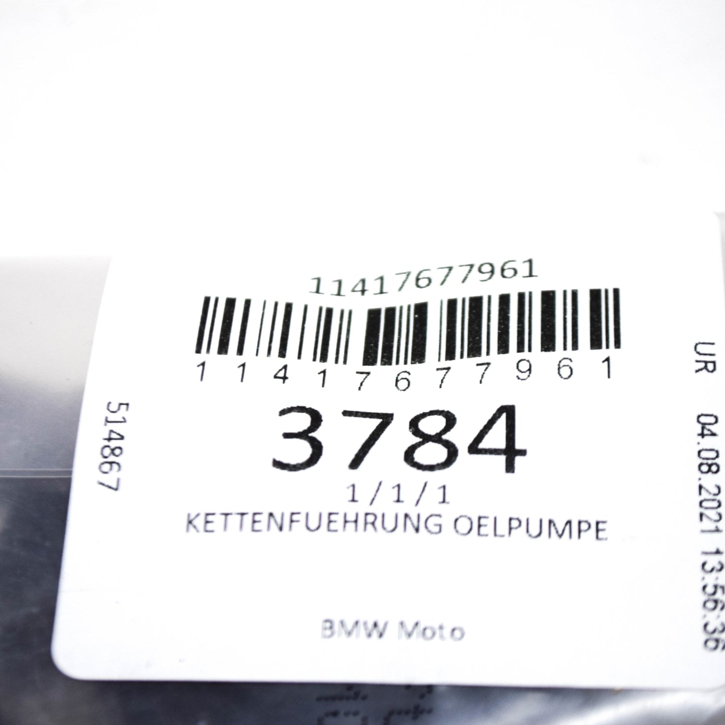 new bmw k-model k4x k 1200 gt chain guide for oil pump 11417677961 original