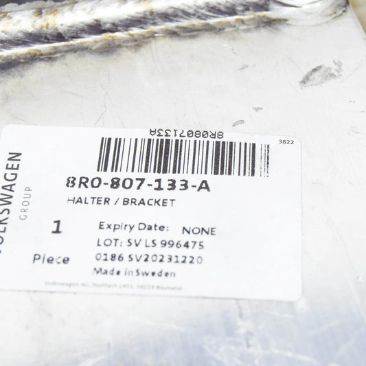 NEW AUDI Q5 8R BUMPER REINFORCEMENT BAR LEFT SIDE 8R0807133A 2016 ORIGINAL