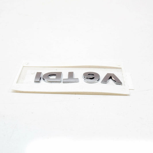 NEW VOLKSWAGEN PHAETON 3D REAR CHROME V6 TDI INSCRIPTION 3D0853675AT739 ORIGINAL