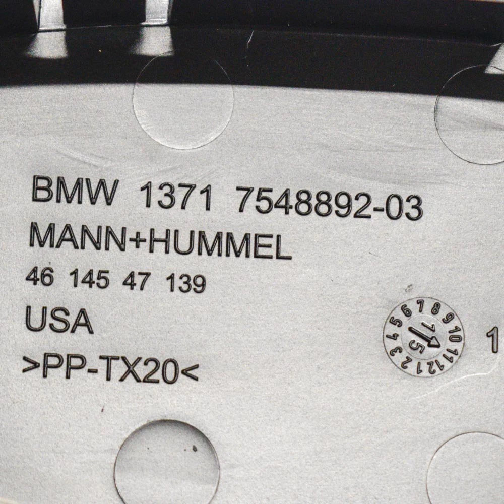 NEW BMW X5 E70 AIR DUCT COVER CAP 13717548892 7548892 ORIGINAL