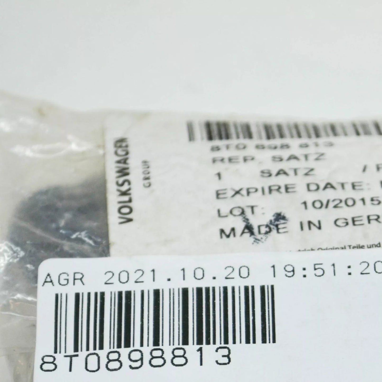 NEW AUDI A5 S5 8T COUPE SUNROOF DRAIN HOSE REPAIR KIT 8T0898813 ORIGINAL