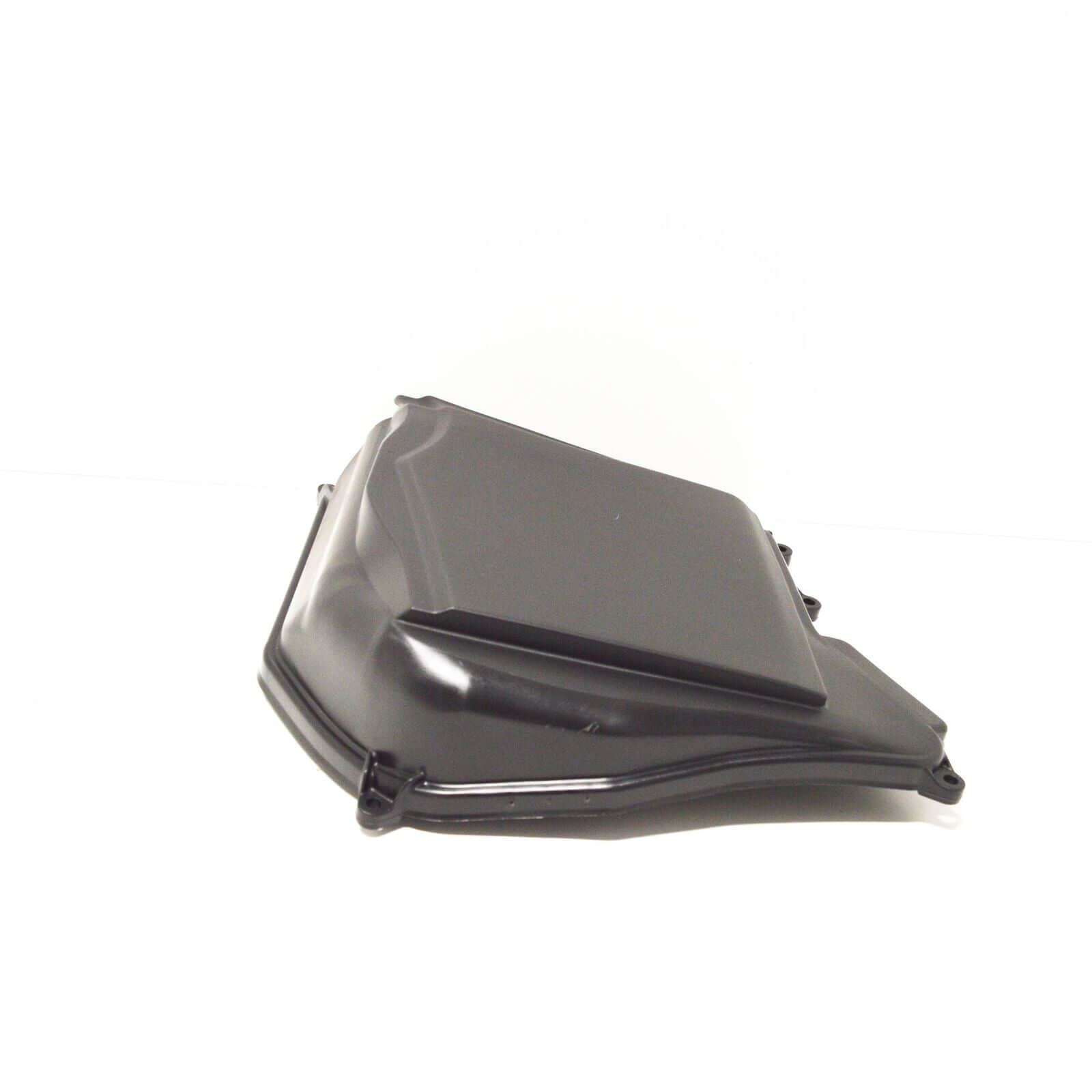 Genuine Audi A4 B6 ECU chamber housing cover lid LHD 8E1907613D original car part in black.