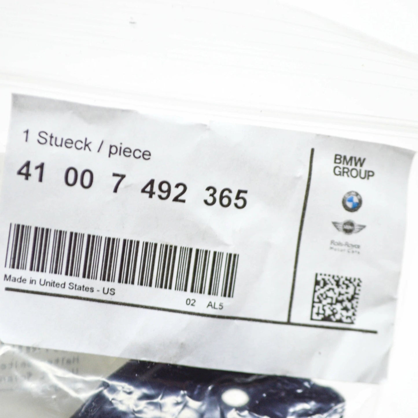 NEW BMW X5 G05 FRONT LEFT FENDER WING HOLDER 41007492365 ORIGINAL