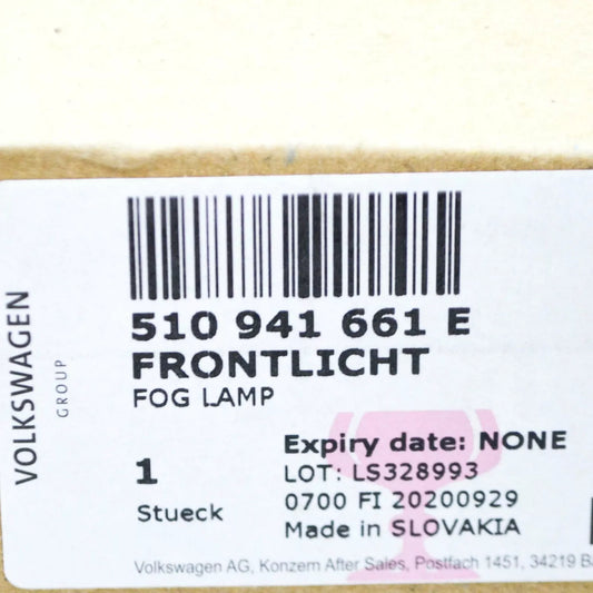 NEW VW GOLF SPORTSVAN MK7 5G FRONT LEFT FOG LIGHT 510941661E