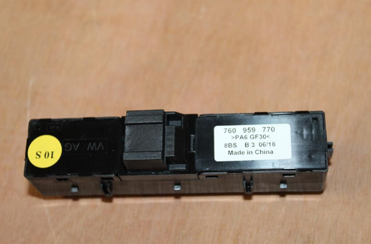 NEW VW TOUAREG CR RIGHT SEAT ADJUSTMENT MEMORY SWITCH 760959770WHS ORIGINAL