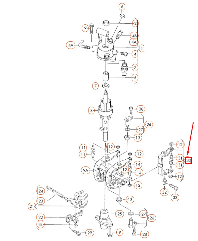 NEW AUDI TT 8N GEARBOX SELECTOR FORK 02A311562A
