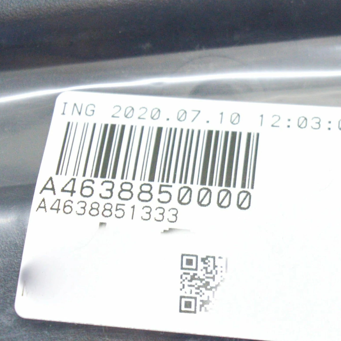 NEW MERCEDES-BENZ G W463 FRONT BUMPER LICENSE PLATE BRACKET A4638850000