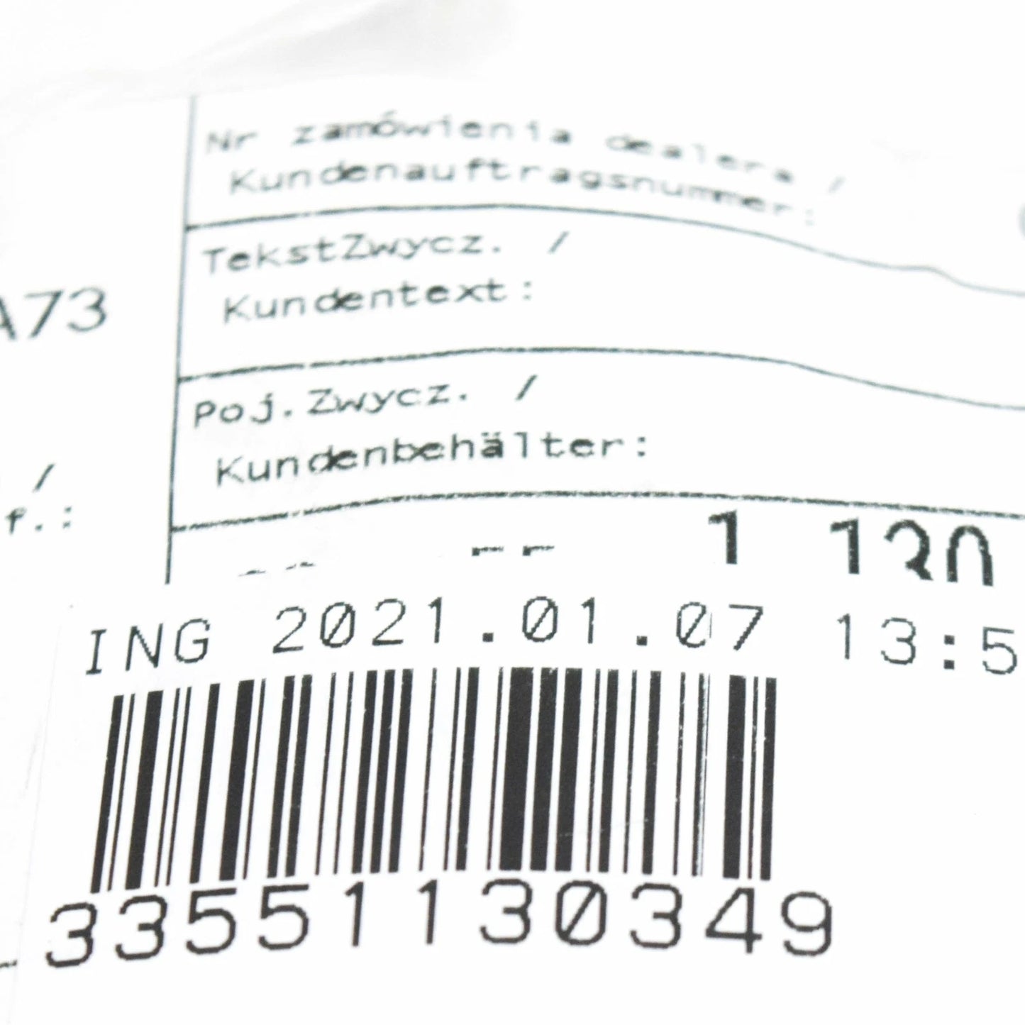 NEW BMW 3 E30 REAR SWAY BAR BUSHING 33551130349 ORIGINAL