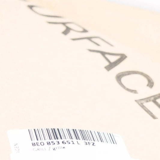 NEW AUDI RS4 CENTER FRONT RADIATOR GRILLE FRAME 8E0853651L3FZ 8E0-853-651-L-3FZ