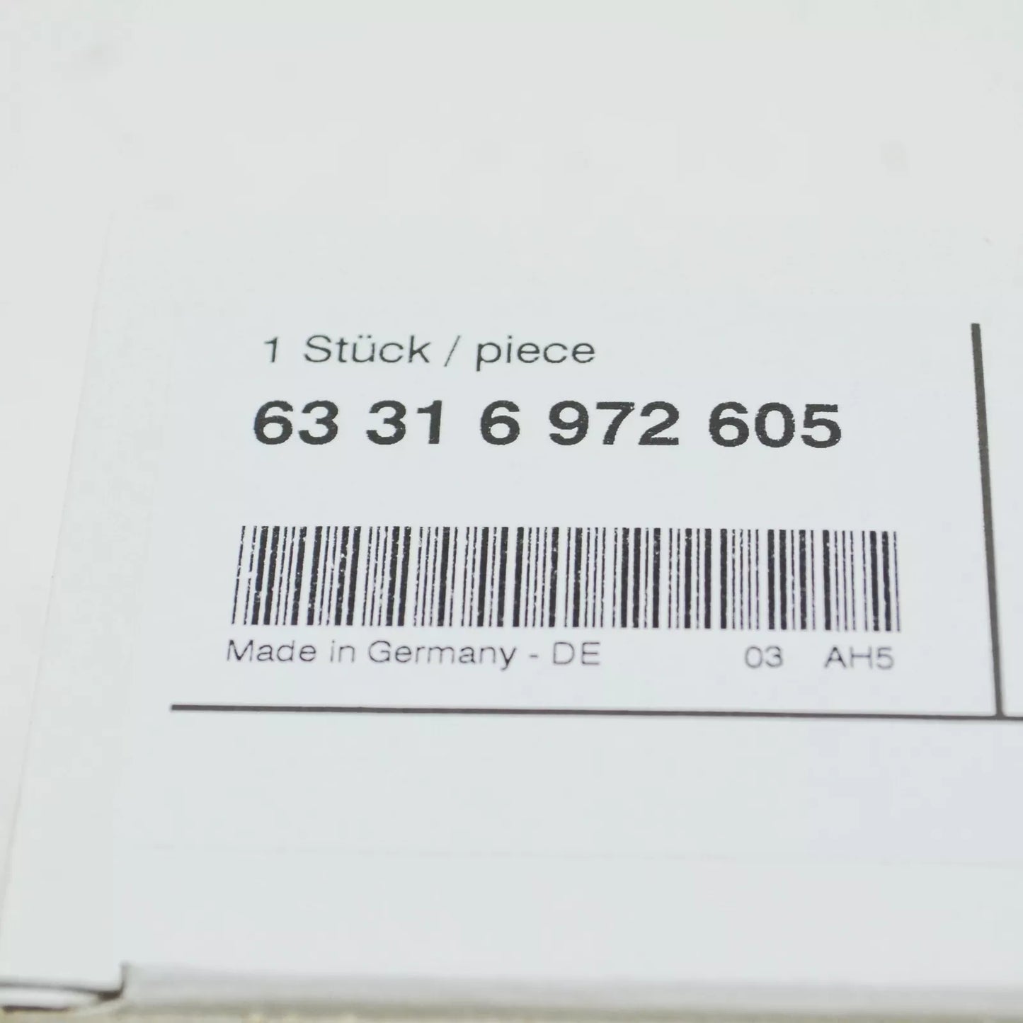 NEW BMW 1 F20 INTERIOR LIGHT 63316972605 63316-972605 ORIGINAL