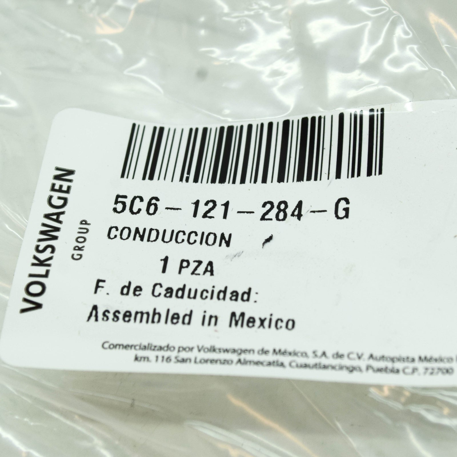 NEW VOLKSWAGEN JETTA MK6 A6 RIGHT RADIATOR AIR GUIDE 5C6121284G ORIGINAL