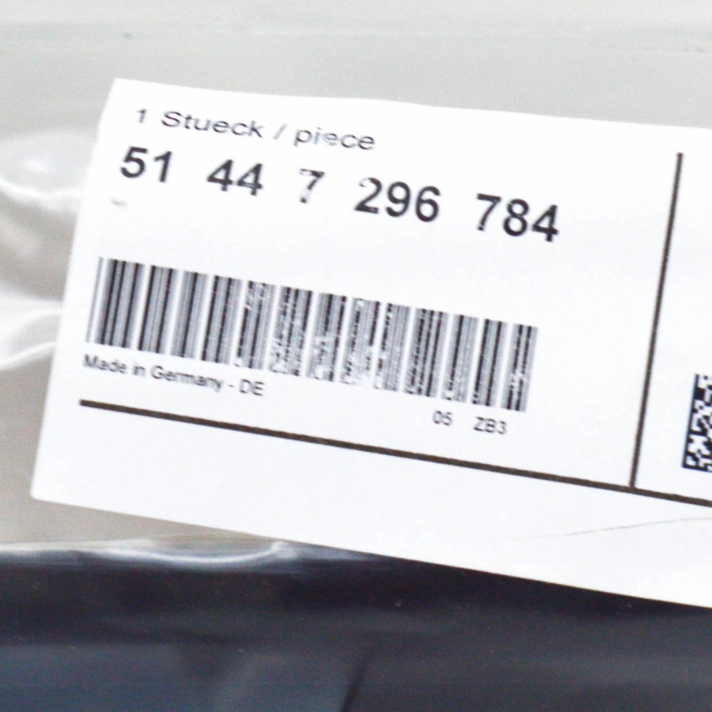 NEW BMW I3 I01 RIGHT A-PILLAR RETAINING STRIP 7296784 51447296784 ORIGINAL