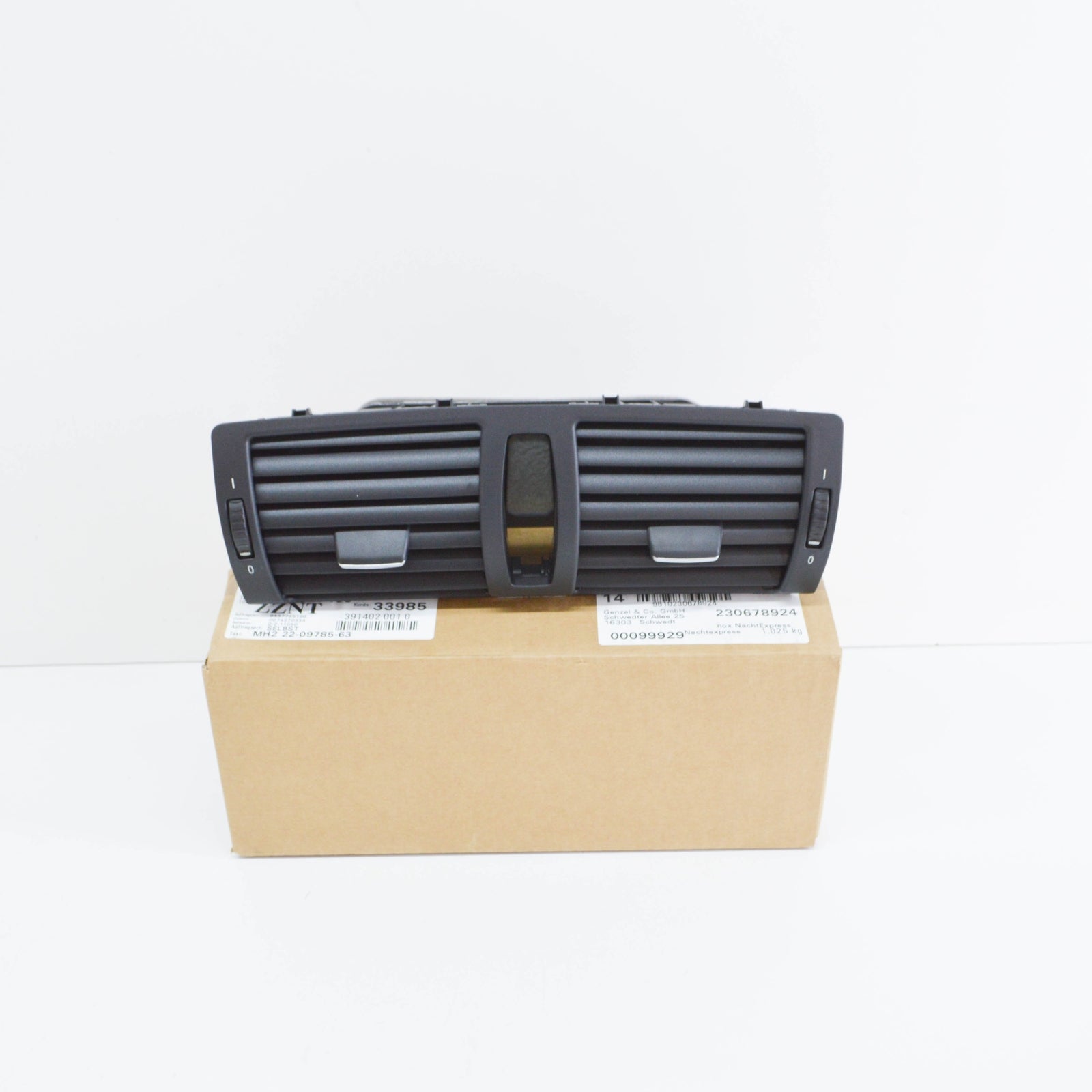 new bmw 1 coupe e82 center fresh air vent grille 64227059189 7059189 original