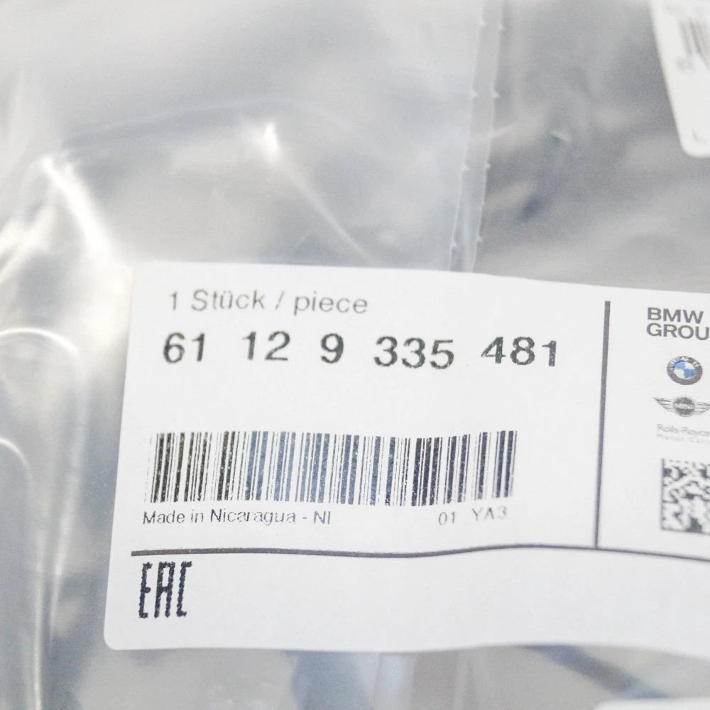 NEW BMW X3 F25 FRONT BUMPER CABLE HARNESSES 61129335481 9335481 2013 ORIGINAL