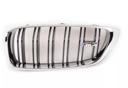 NEW BMW M3 F80 FRONT LEFT BUMPER M3 GRILLE KIDNEY 8056411 51138056411 ORIGINAL
