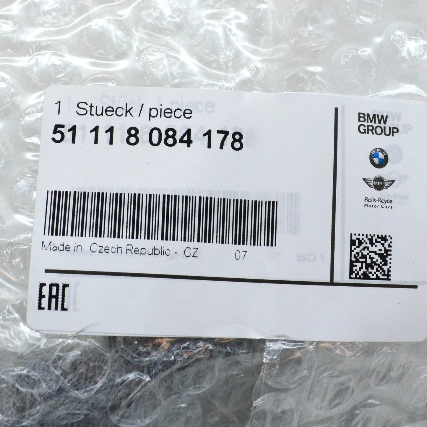 NEW BMW 4 COUPE M G82 FRONT BUMPER RIGHT SUPPORT COVER 51118084178 ORIGINAL