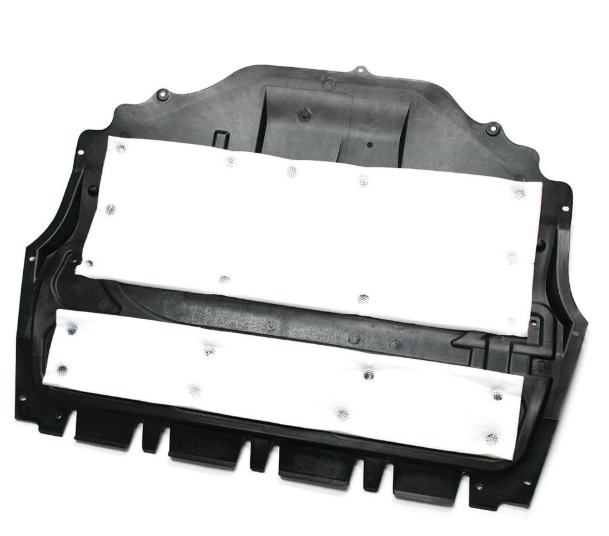 new audi a1 8x front bonnet hood sound insulation 6r0825235e original