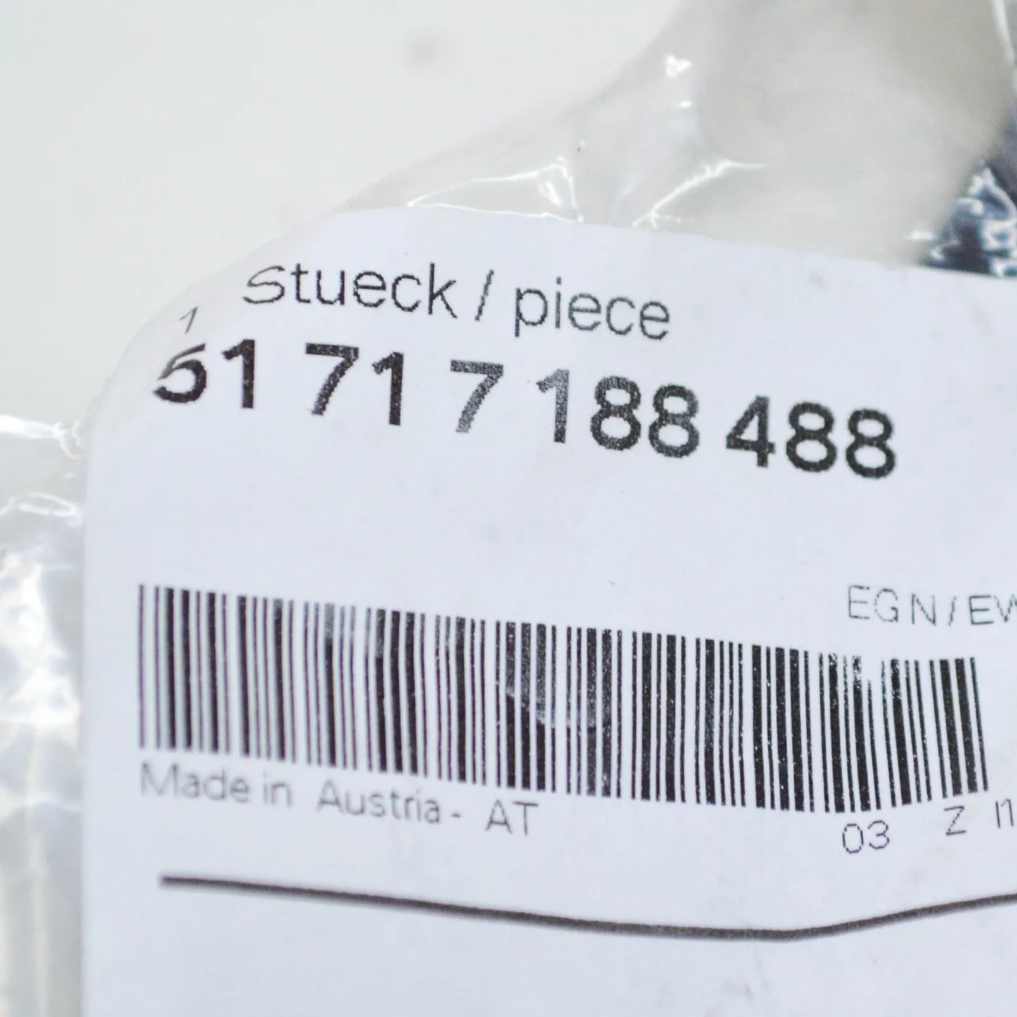 NEW BMW 3 CONVERTIBLE E93 BATTERY STRIP TERMINAL 51717188488 ORIGINAL