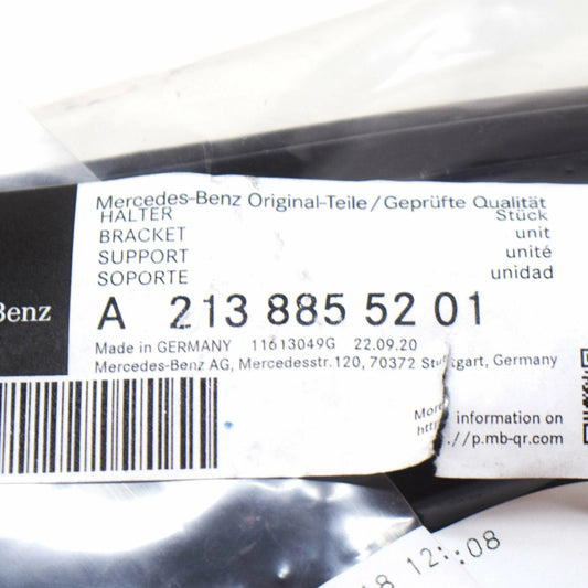 NEW MB E W213 REAR BUMPWR RIGHT EXHAUST TRIM PANEL AMG A2138855201