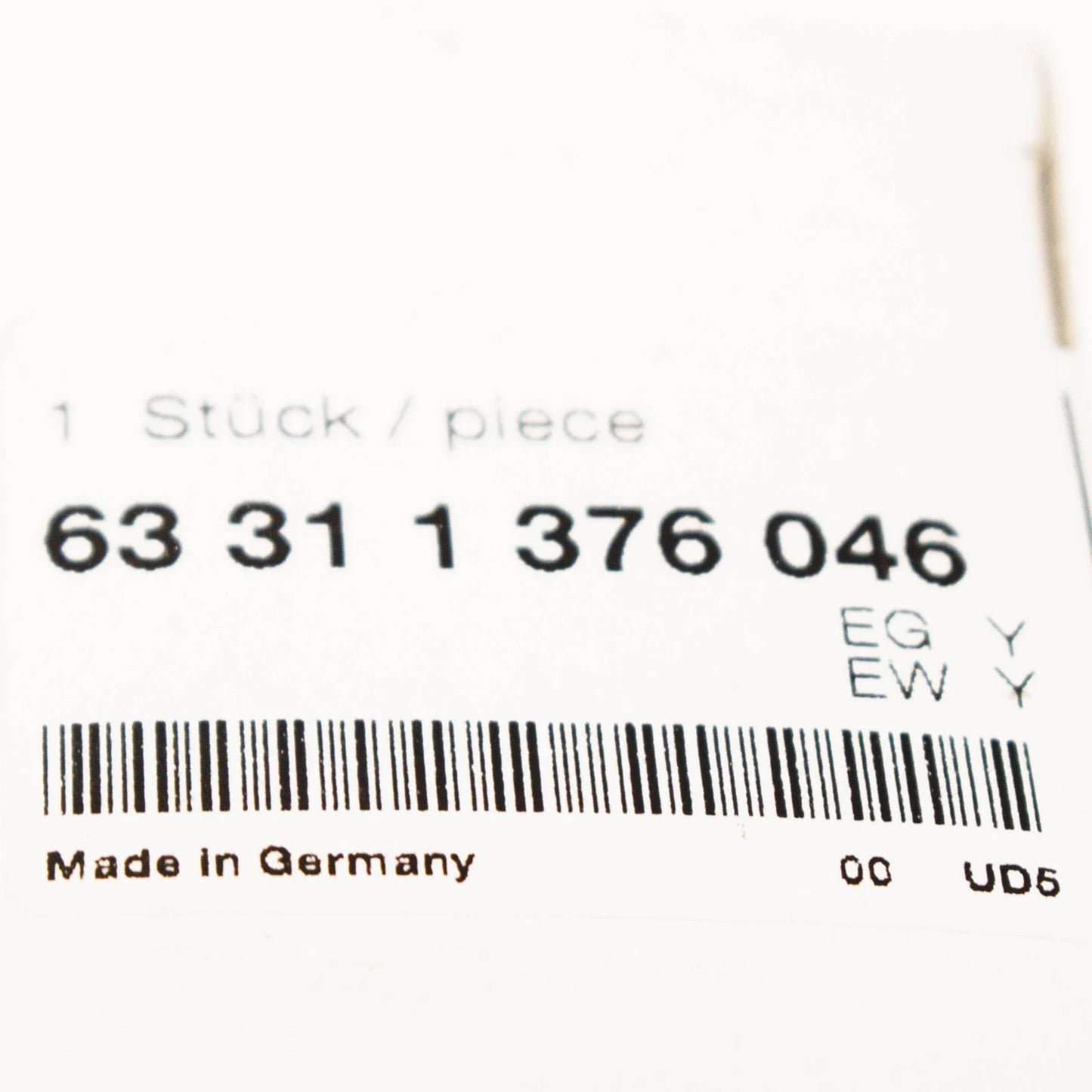 NEW BMW 3 CONVERTIBLE E30 Z1 INTERIOR LIGHT 63311376046 1376046 ORIGINAL