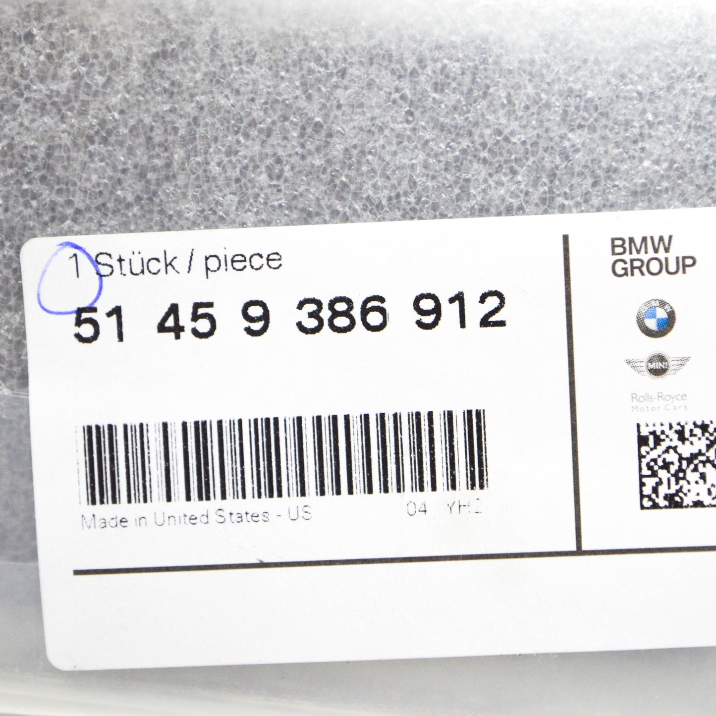 new bmw x3 f25 centerstack lower cover panel trim rhd 51459386912 original