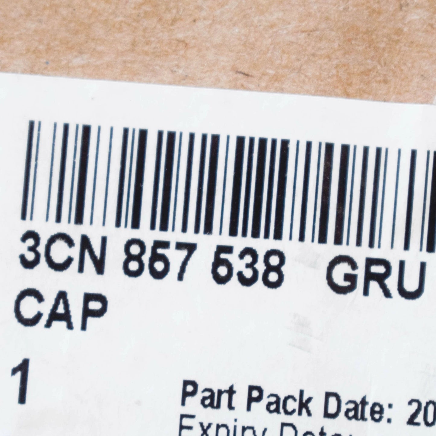 NEW VW ATLAS CROSS SPORT CA1 FRONT RIGHT DOOR MIRROR CAP 3CN857538GRU ORIGINAL