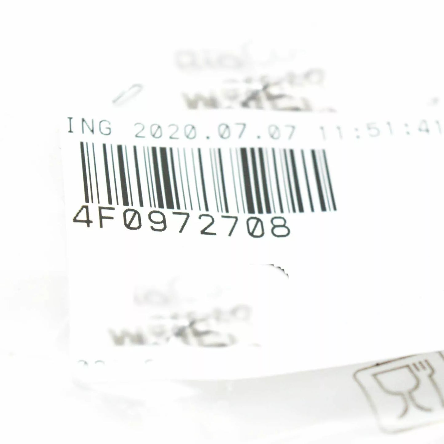 NEW AUDI A3 8V FLAT CONTACT HOUSING 8 PIN BLACK 4F0972708 ORIGINAL