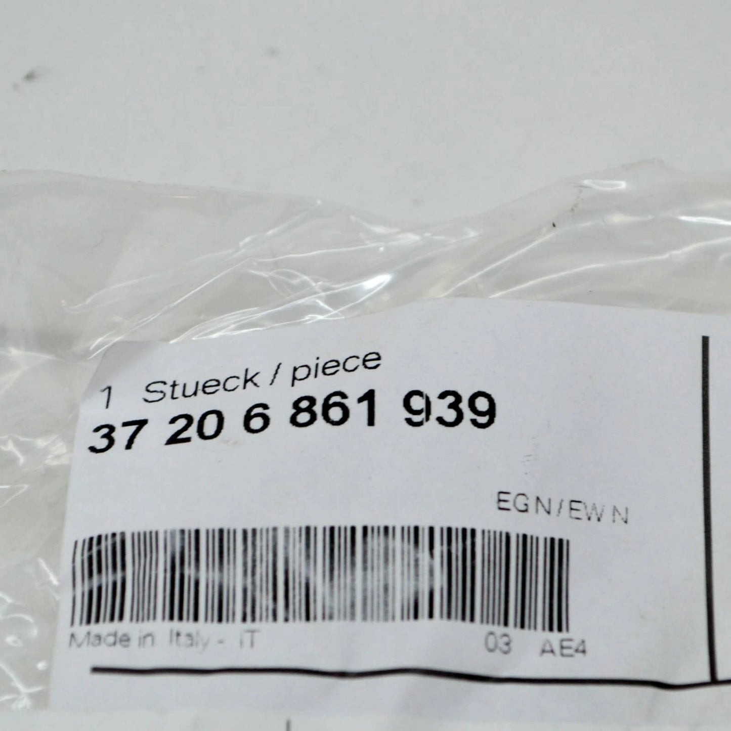 NEW BMW 6 GT G32 AIR SUSPENSION COMPRESSOR INTAKE LINE GELB 37206861939 ORIGINAL