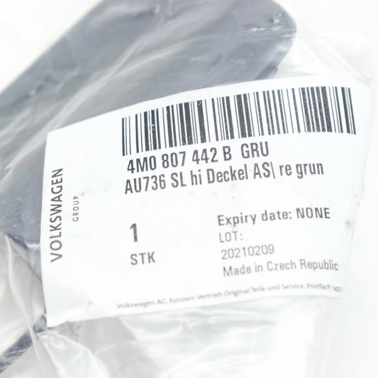 NEW AUDI Q7 4M REAR BUMPER RIGHT TOW HOOK EYE COVER 4M0807442BGRU ORIGINAL