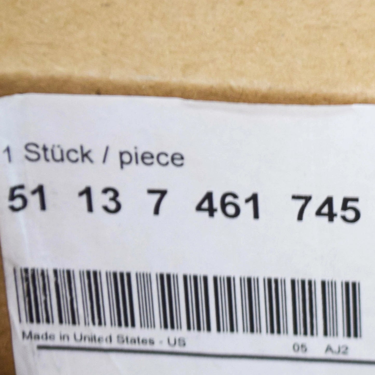 NEW BMW X4 M G02 FRONT WINDSHIELD LEFT DRIP MOULDING 51137461745 ORIGINAL