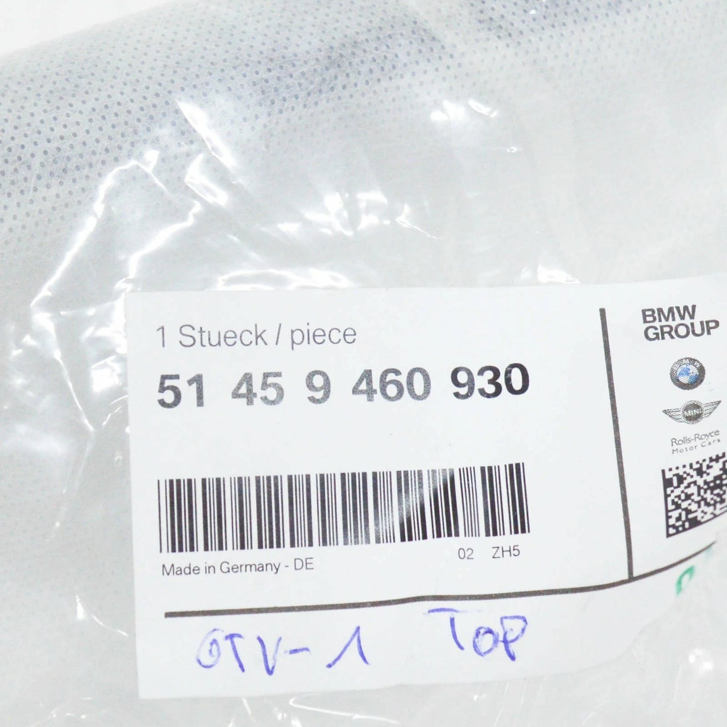 NEW BMW 3 G20 G21 HEAD UP DISPLAY TRIM PIECE 51459460930 ORIGINAL