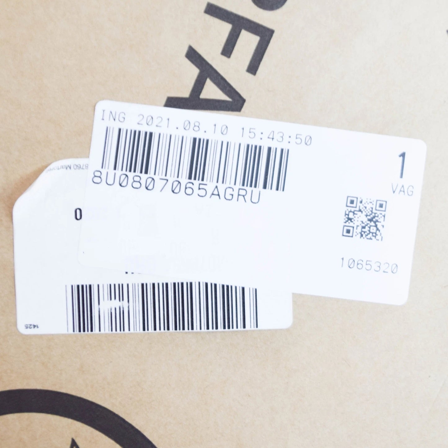 NEW AUDI Q3 8U FRONT BUMPER LEFT SIDE COVER 8U0807065AGRU ORIGINAL