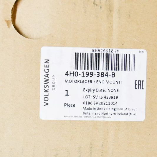 NEW AUDI A6 C7 RIGHT ELECTRIC ENGINE MOUNT 4H0199384B ORIGINAL