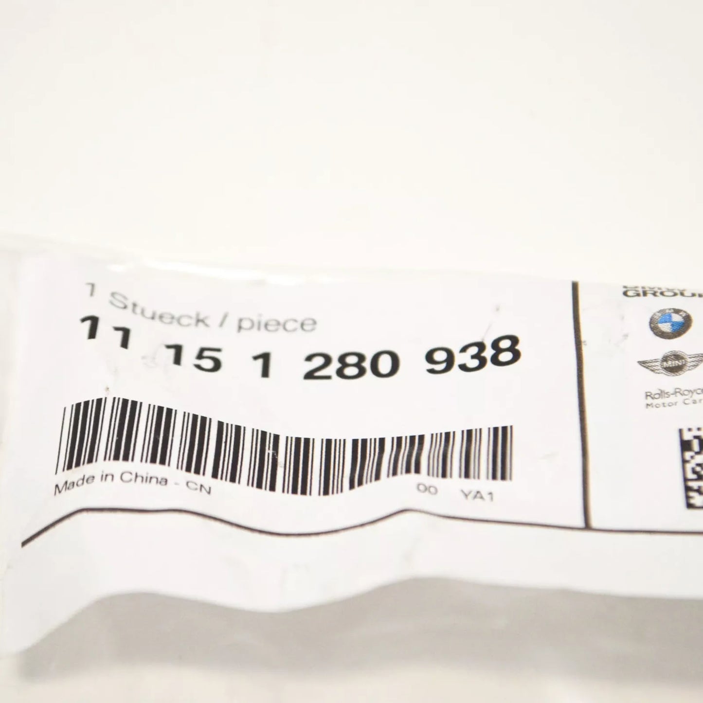 NEW BMW 5 E34 OIL RETURN TUBE 11151280938 1280938 ORIGINAL