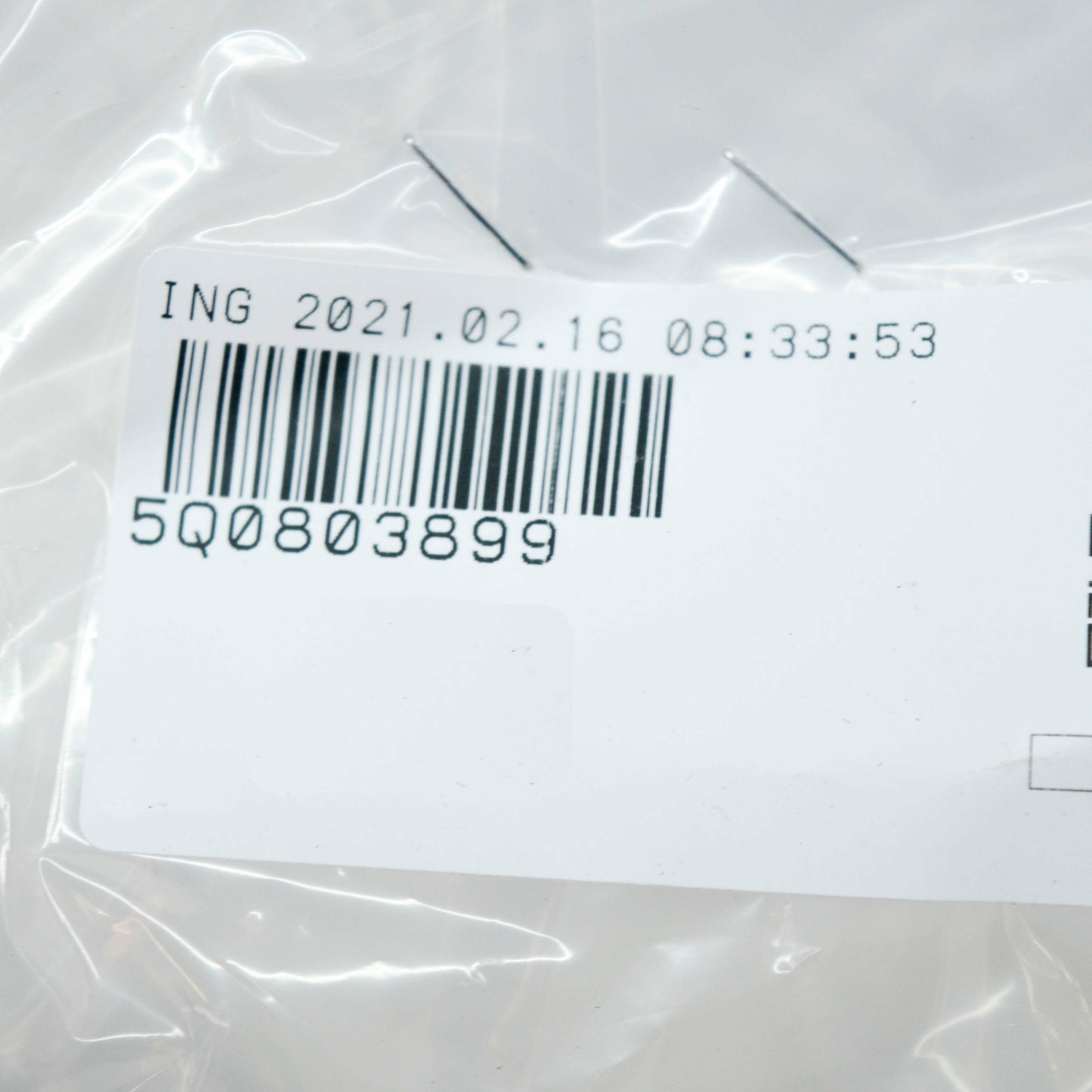 NEW AUDI A3 8V SPARE WHEEL MOUNTING BOLT 5Q0803899 ORIGINAL