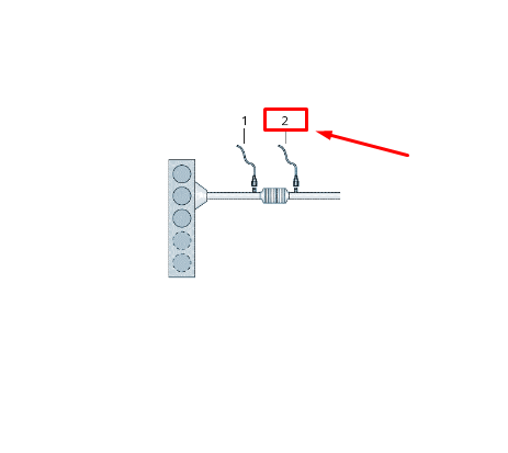 new vw caddy iv sa mk6 lambda oxygen sensor 04c906262s original