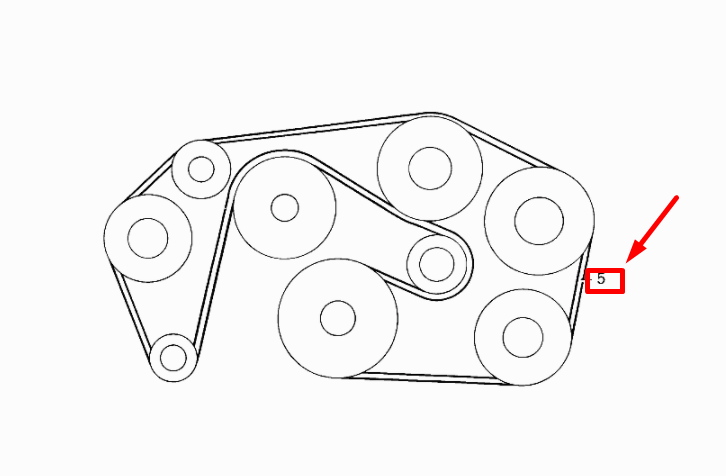 new mercedes-benz c w202 accessory v-belt a0079978292 original