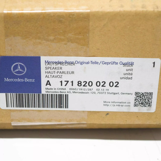 NEW MERCEDES-BENZ SLK R171 FRONT RIGHT DOOR LOUDSPEAKER A1718200202 ORIGINAL