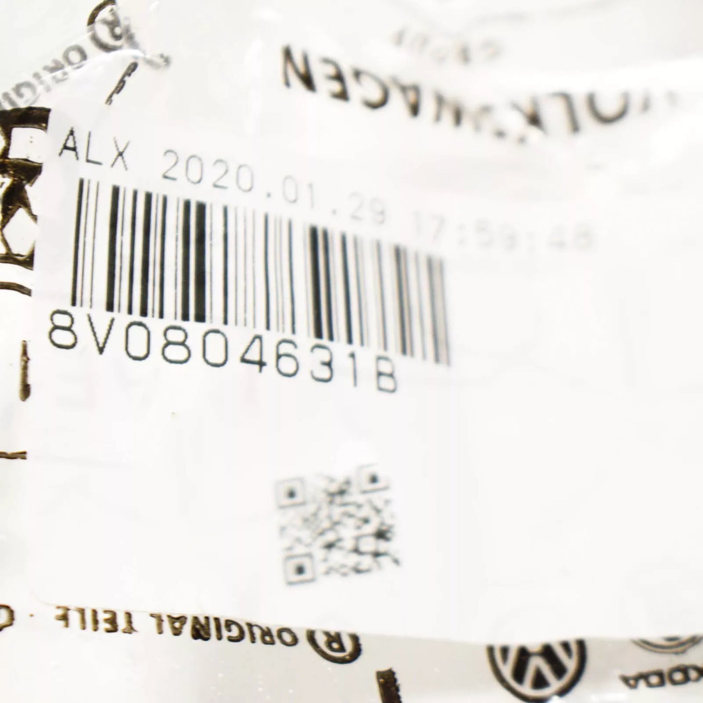 NEW AUDI A3 8V CABRIOLET BASIC PLATE FRONT 8V0804631B ORIGINAL